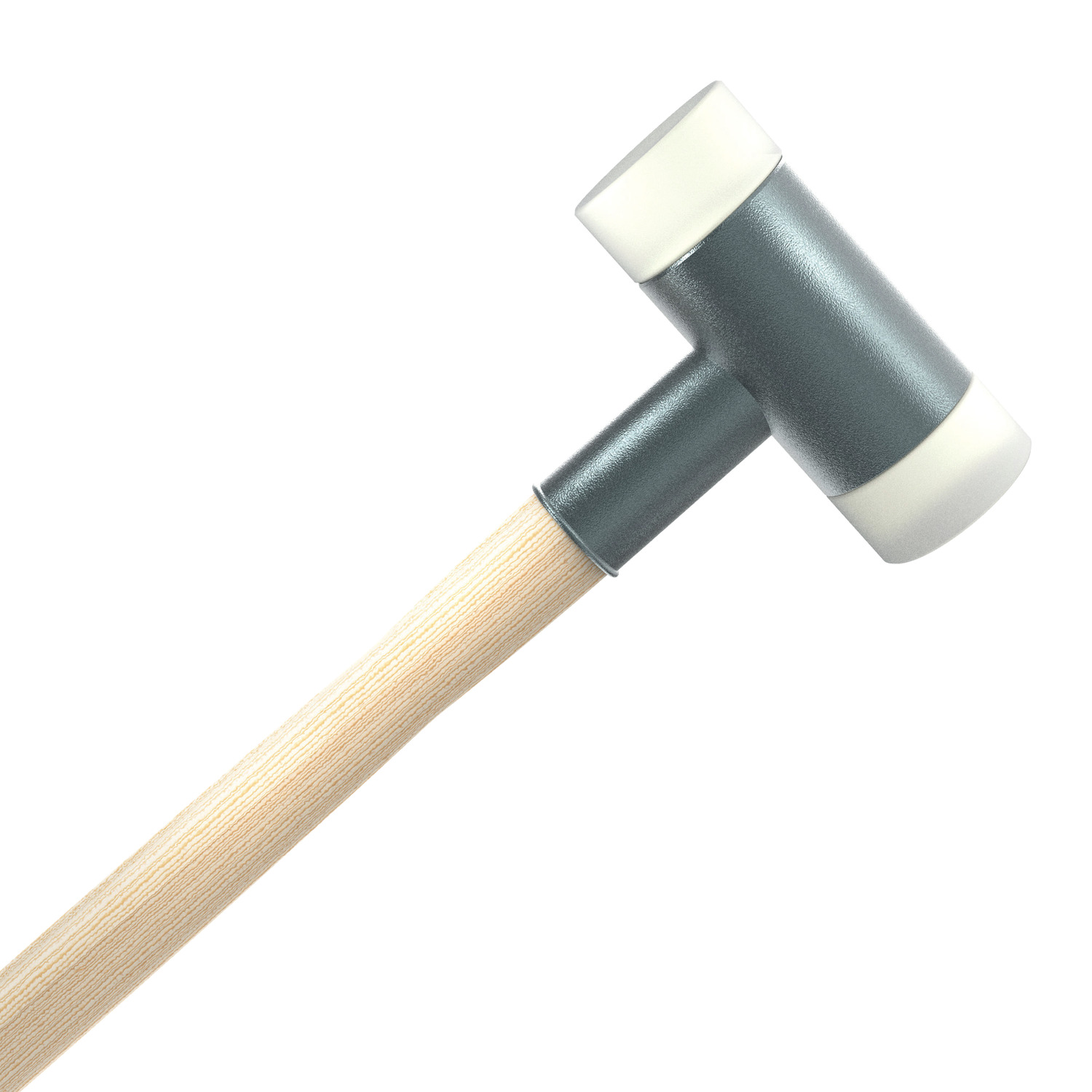Product 98361, Non-Rebound Sledge Hammer steel housing - wooden handle - complete / 