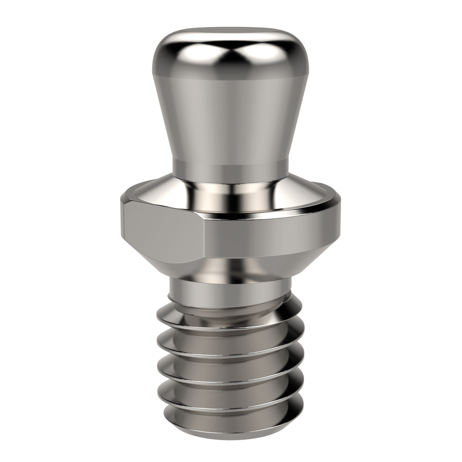 One-Touch Fastener - Ball Clamping Ball clamping one-touch fastener pin made from stanless steel (SUS630). For use in materials with a minimum depth of 6mm and full surface contact.