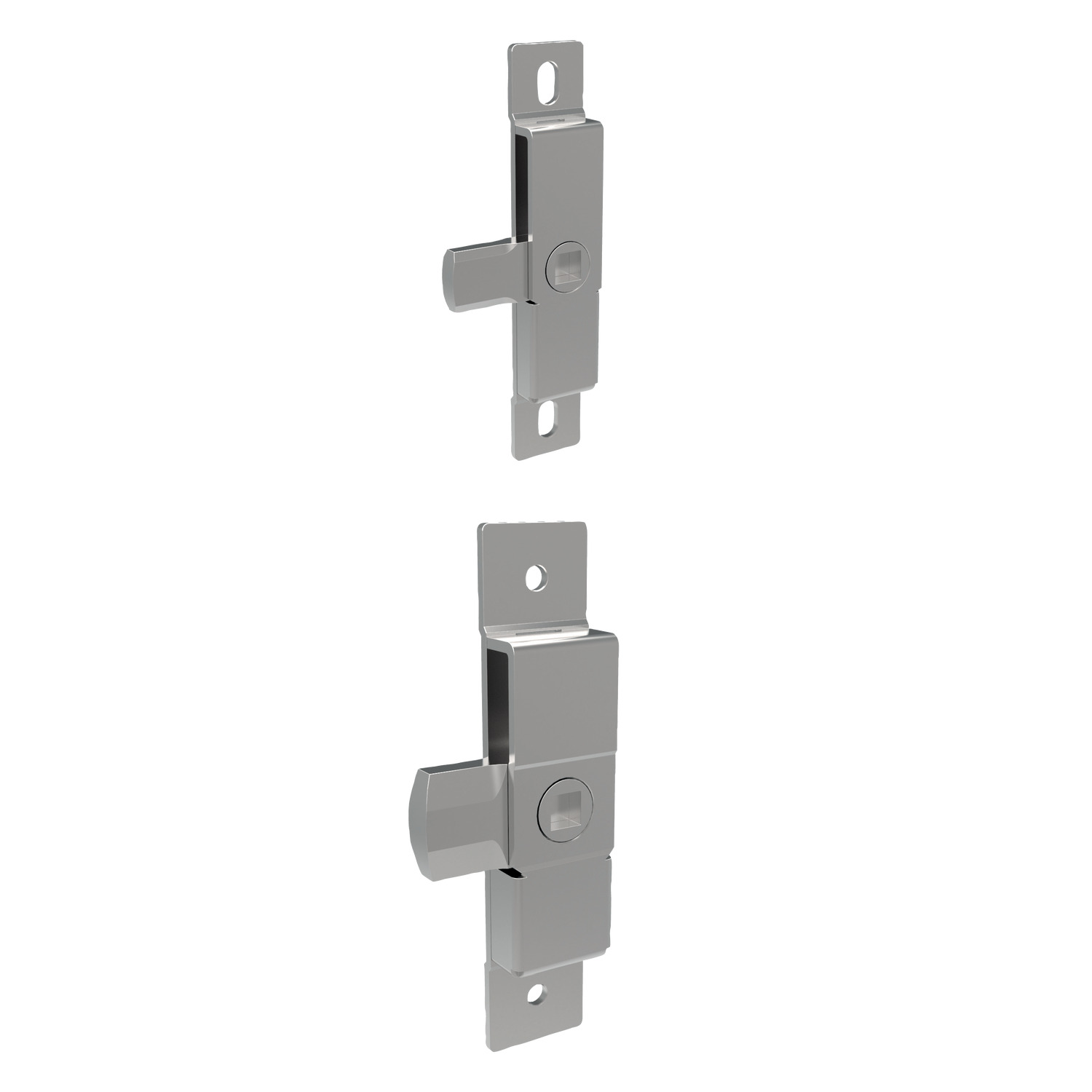 Product A1546, Panel Latches uncovered - square driver - steel / 