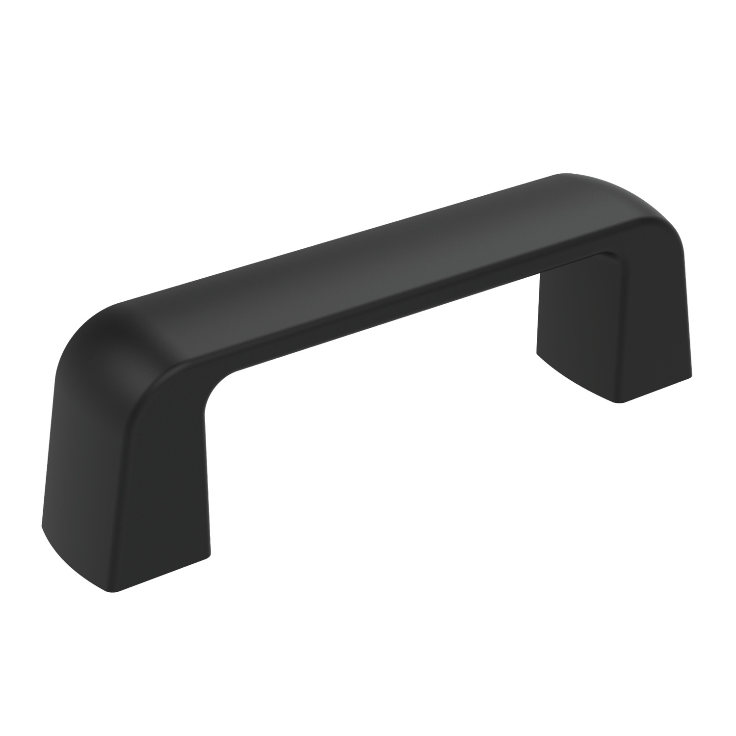 Plastic Pull Handles This rear mounting pull handle is black matte with a glass fibre reinforced. Other colours available on request - subject to minimum order quantity.