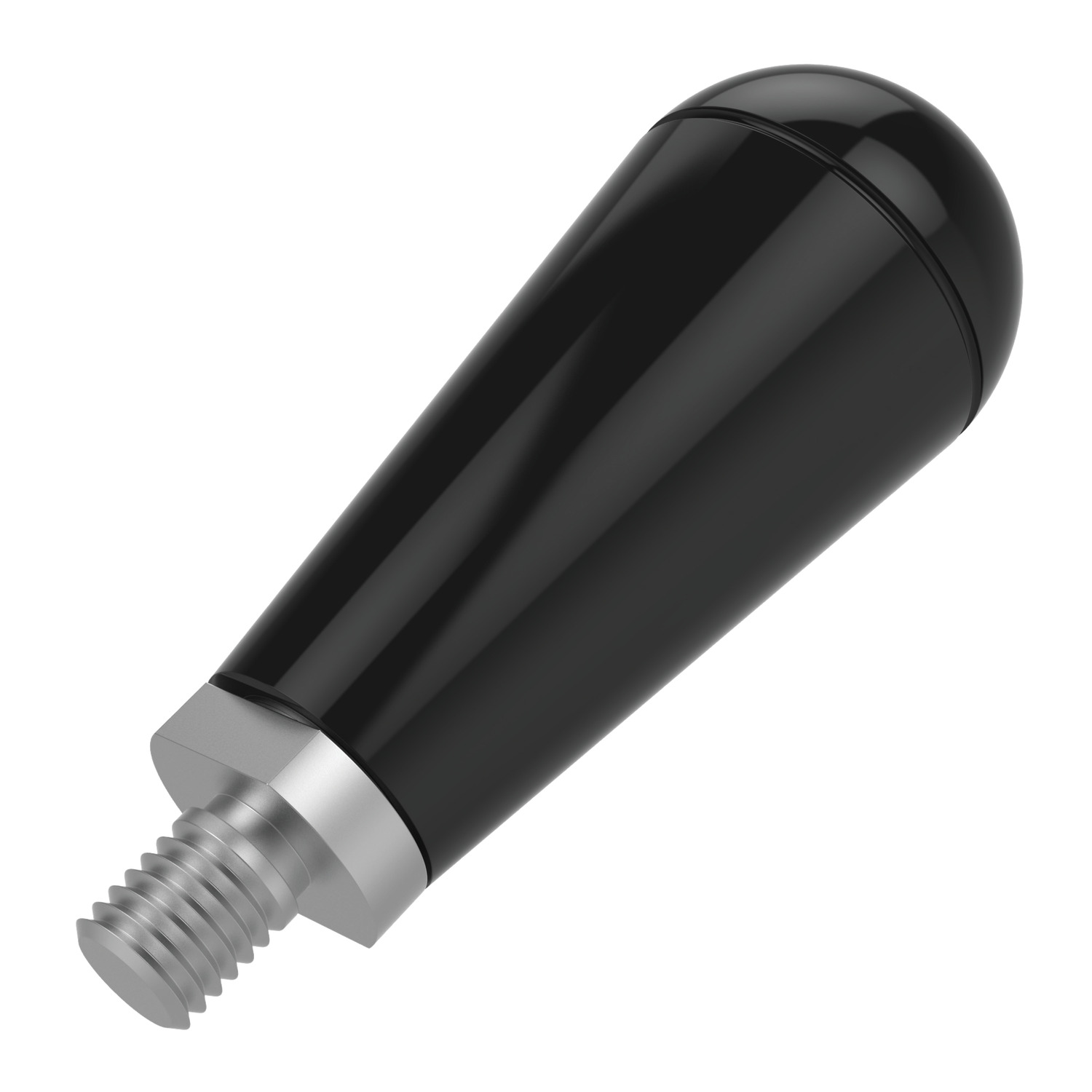 Revolving Handles Black duroplast revolving handles with zinc plated steel stud. Metric sizes.