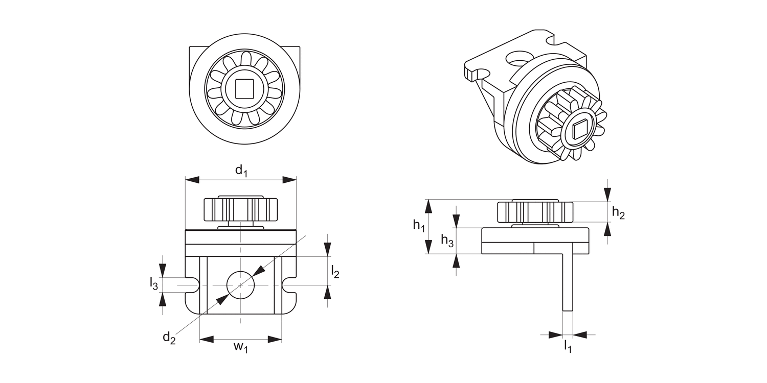 Q3029 Rotary Dampers