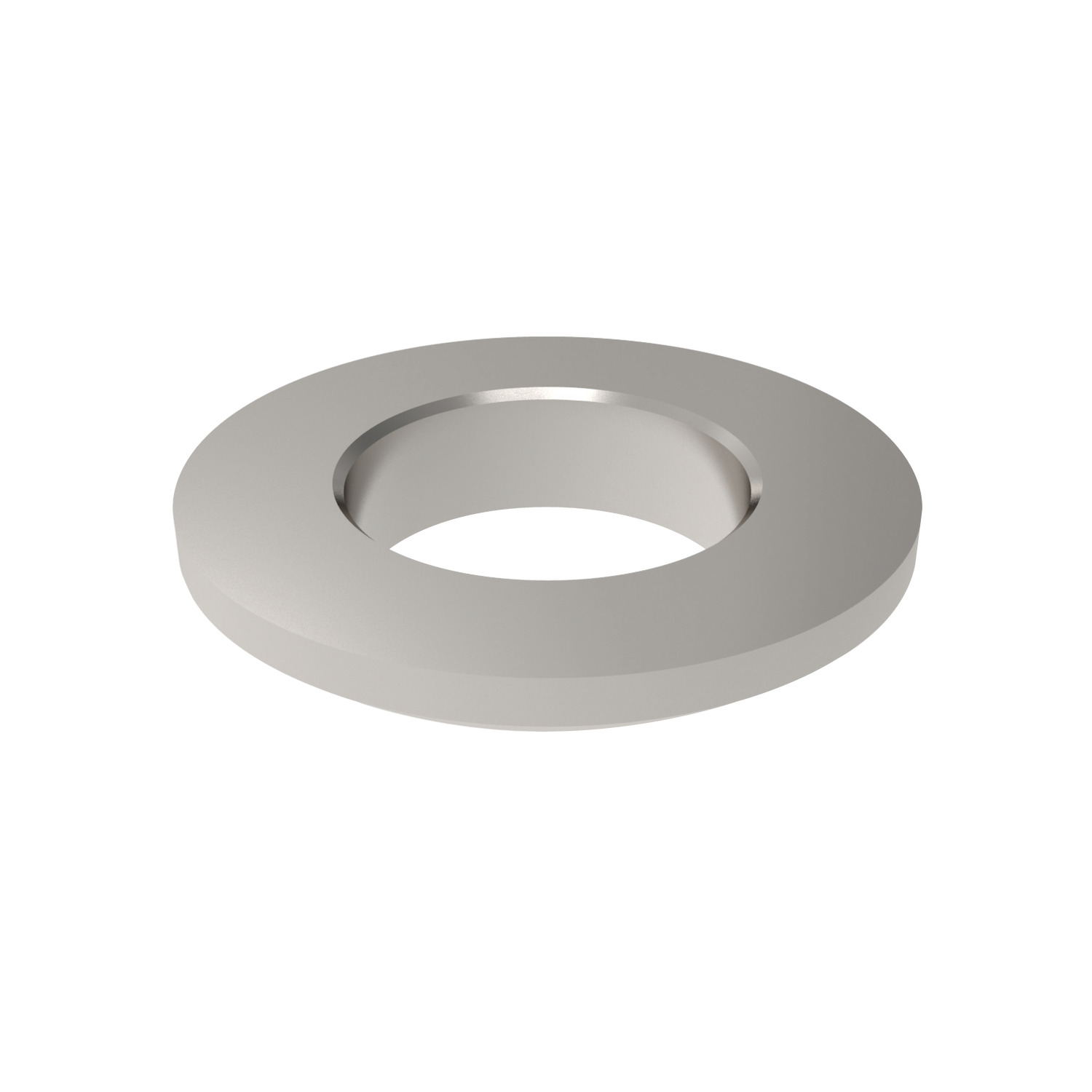 Washers - Spherical Seat Type C spherical seat washers in stainless used in conjunction with FP0353 and FP0335 dished washers dependant on the application. Made in hardened steel to DIN 6319C.