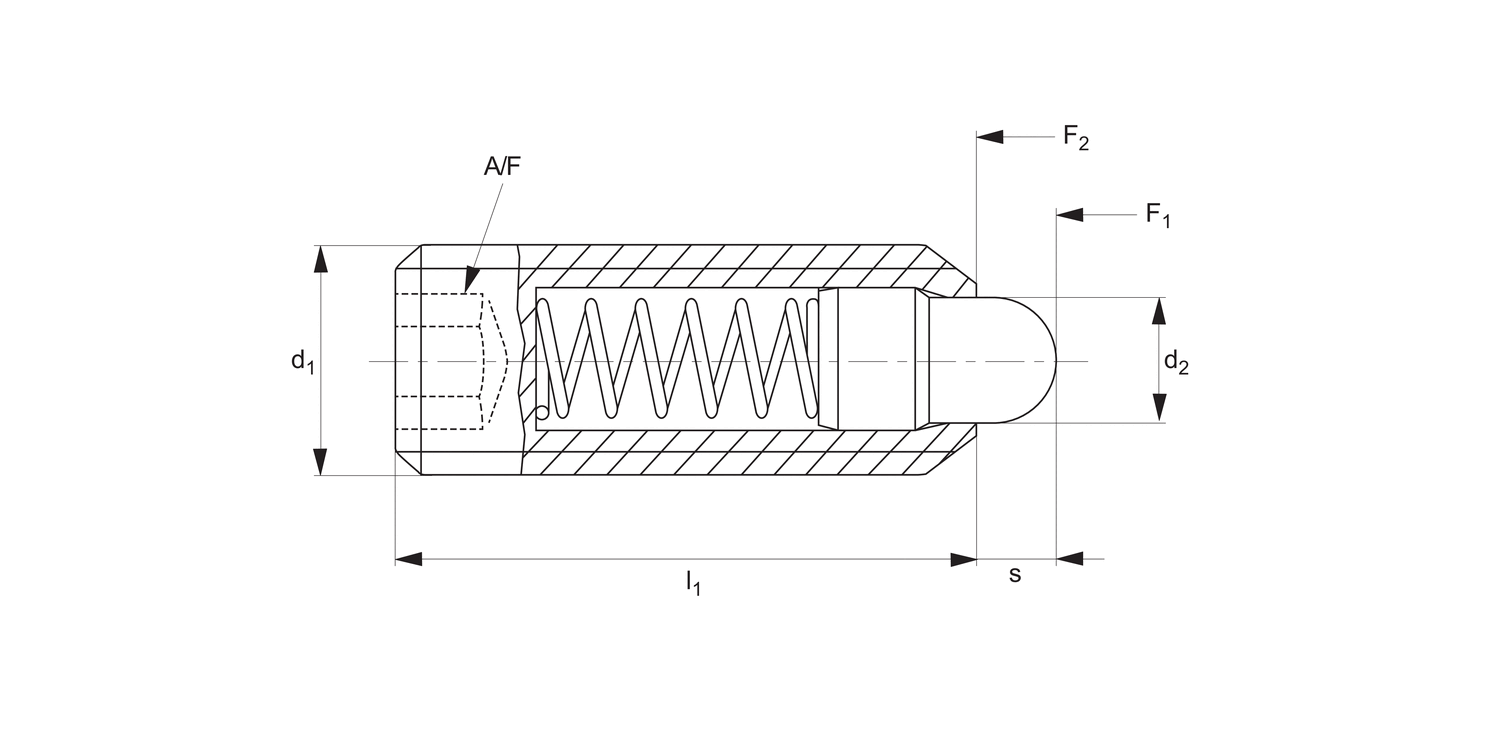3B200.W0040 Spring Plungers IMPERIAL Wixroyd