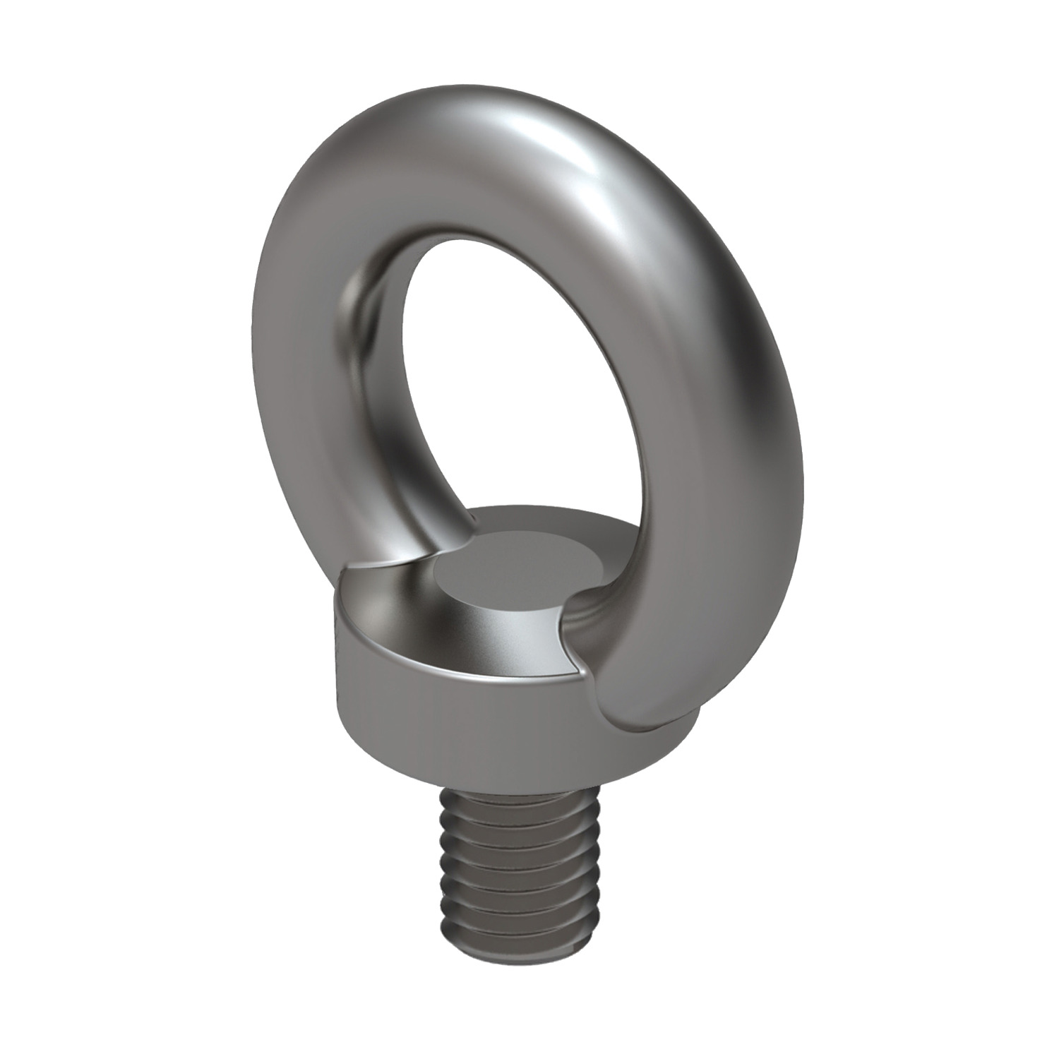 Stainless Male Lifting Eye Bolts Coarse thread male lifting bolt made from stainless steel (A4, AISI 316) to DIN 580 standard. We have inch versions readily available as well.