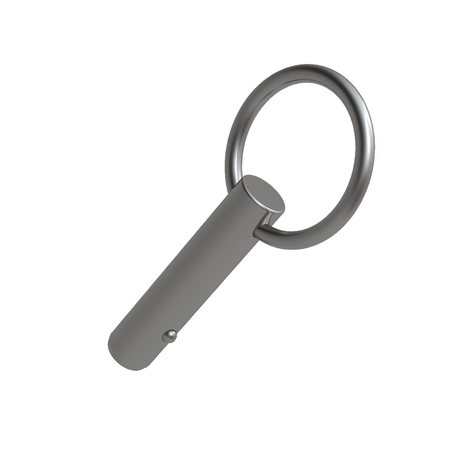 Detent Pin Shoulderless detent pins with ring handle, made from stainless steel. Solid body with direct spring loaded ball ensure reliable operation.