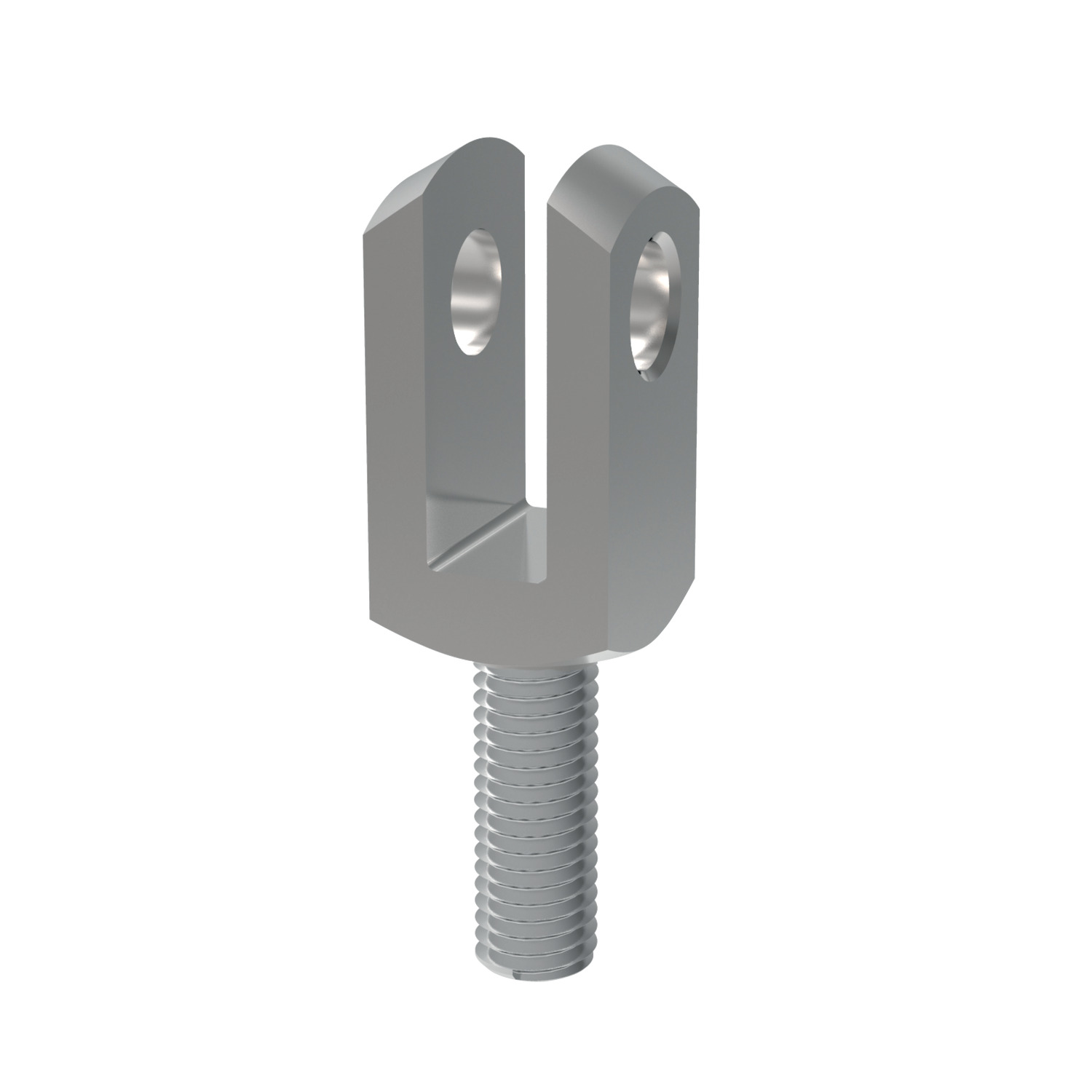 65640.W0006 Male Clevis Joints - Zinc plated steel. 6x12 - Right - 6 - 12