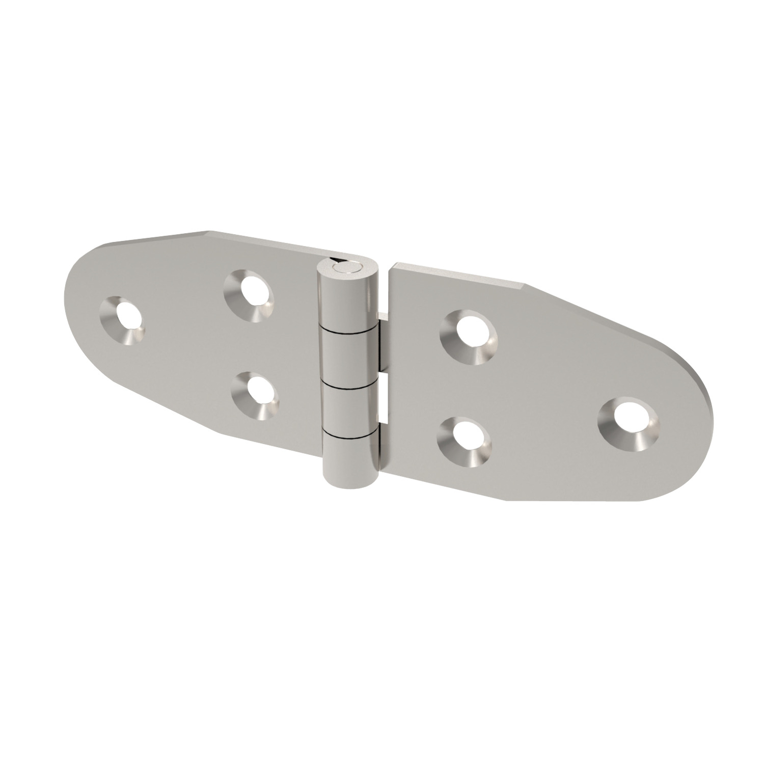 Product S0464, Surface Mount - Leaf Hinges screw mount - stainless steel / 