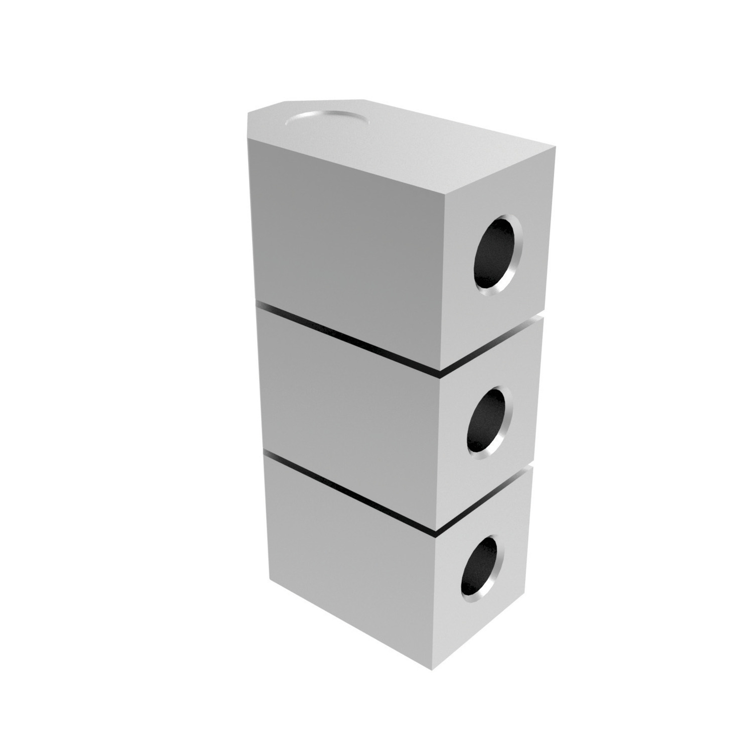 Product S1176, Surface Mount - In-line Hinges bolt-on - zinc / 