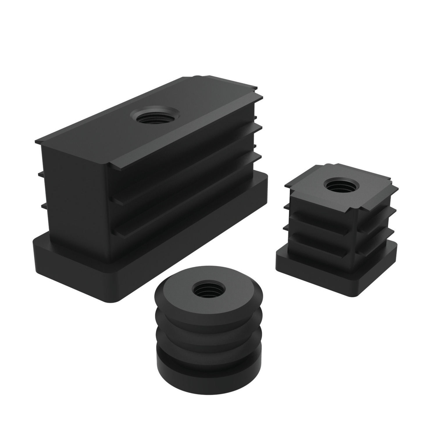 34680 - Threaded Plastic Inserts for Hollow Section