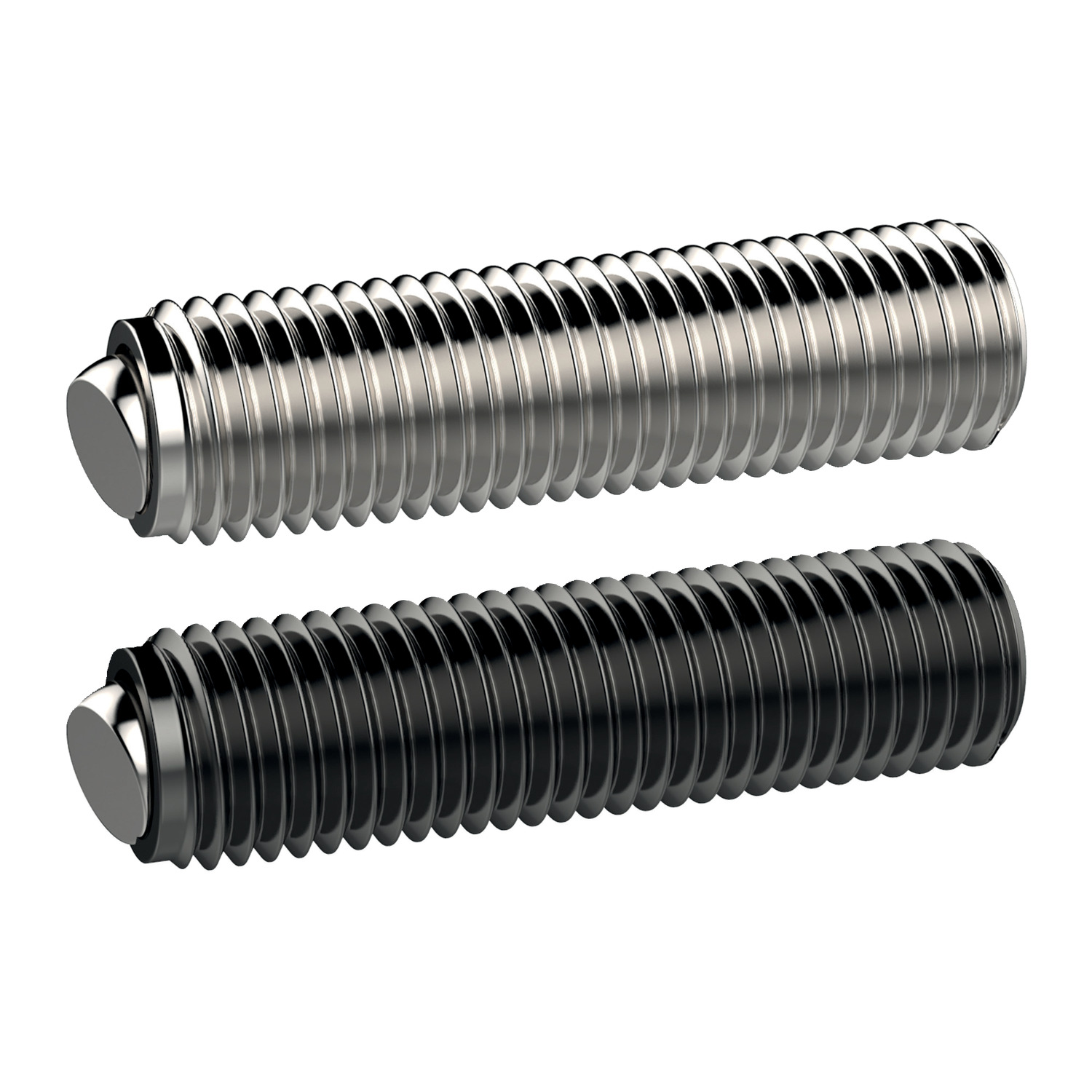 Thrust Screws - Ball Ended These ball ended thrust screws have a fine thread for precise adjustment and is ideal supporting work pieces.