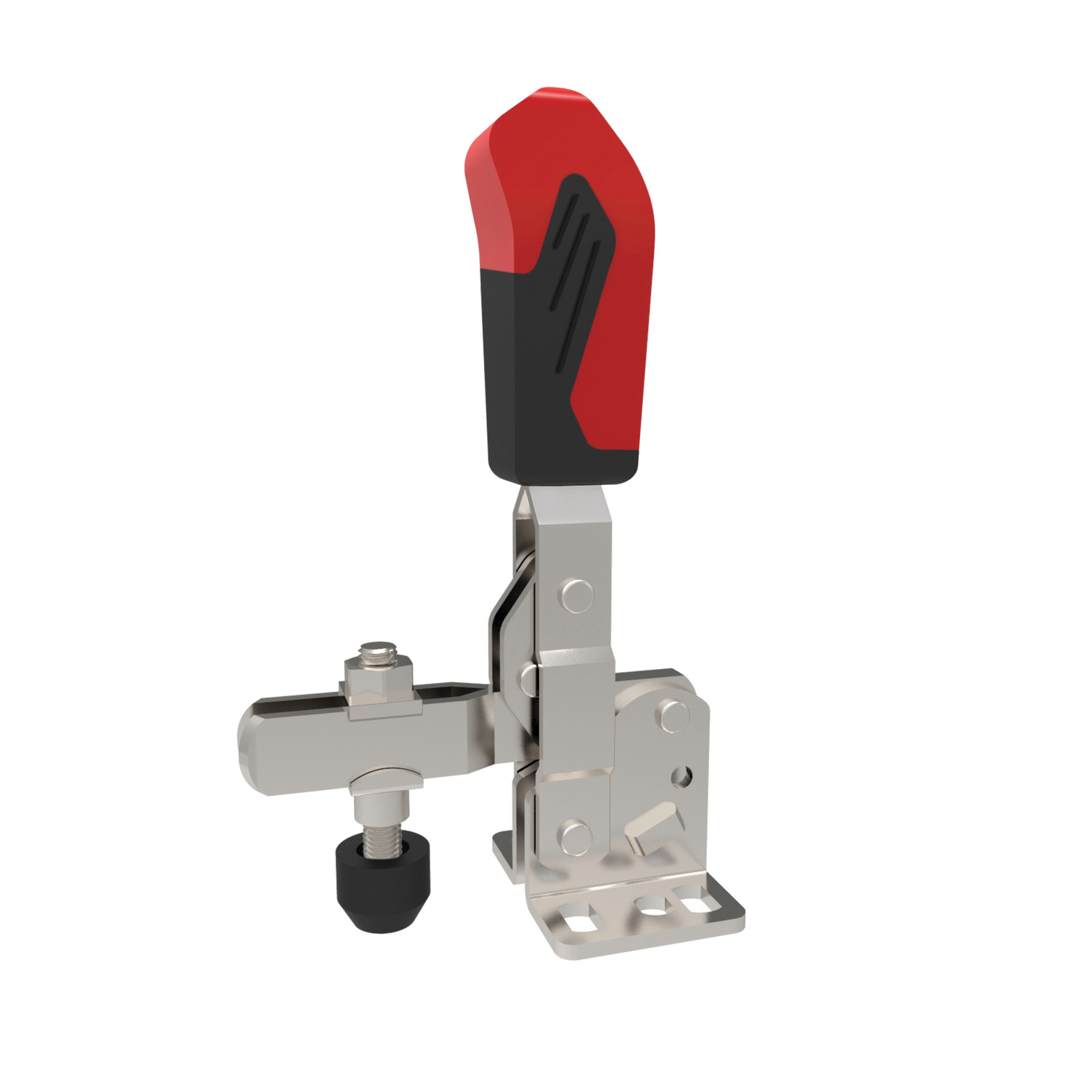 Product 40000.4, Vertical Acting Toggle Clamps stainless steel - open arm - horizontal base / 