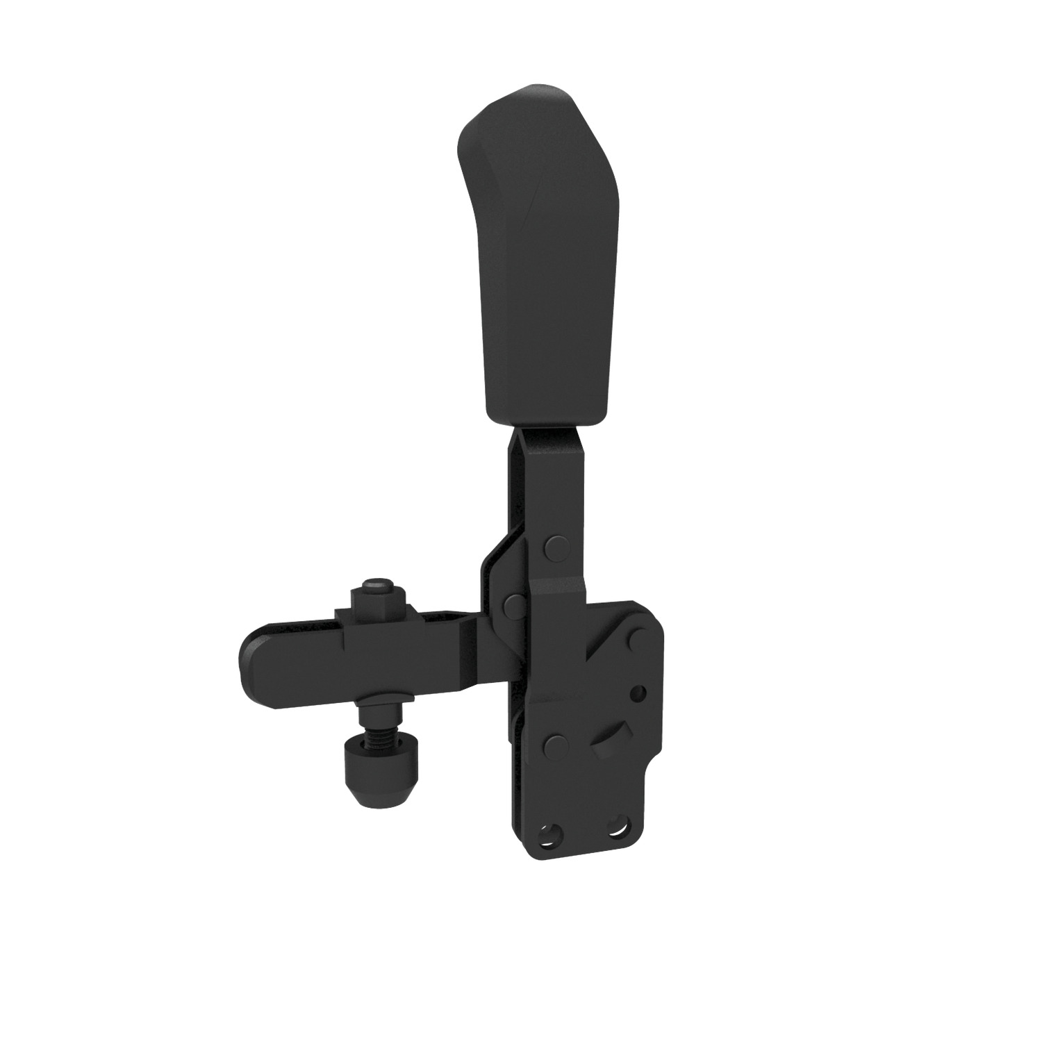 Product 40050.2, Vertical Acting Toggle Clamps open arm - vertical base - black / 