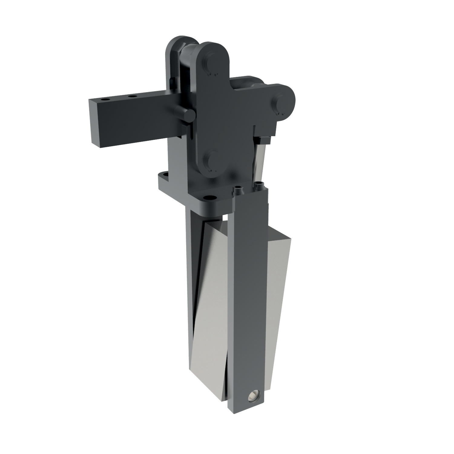 Product 47800, Heavy Duty Vertical Pneumatic Toggle Clamps with vertical cylinder mounting / 