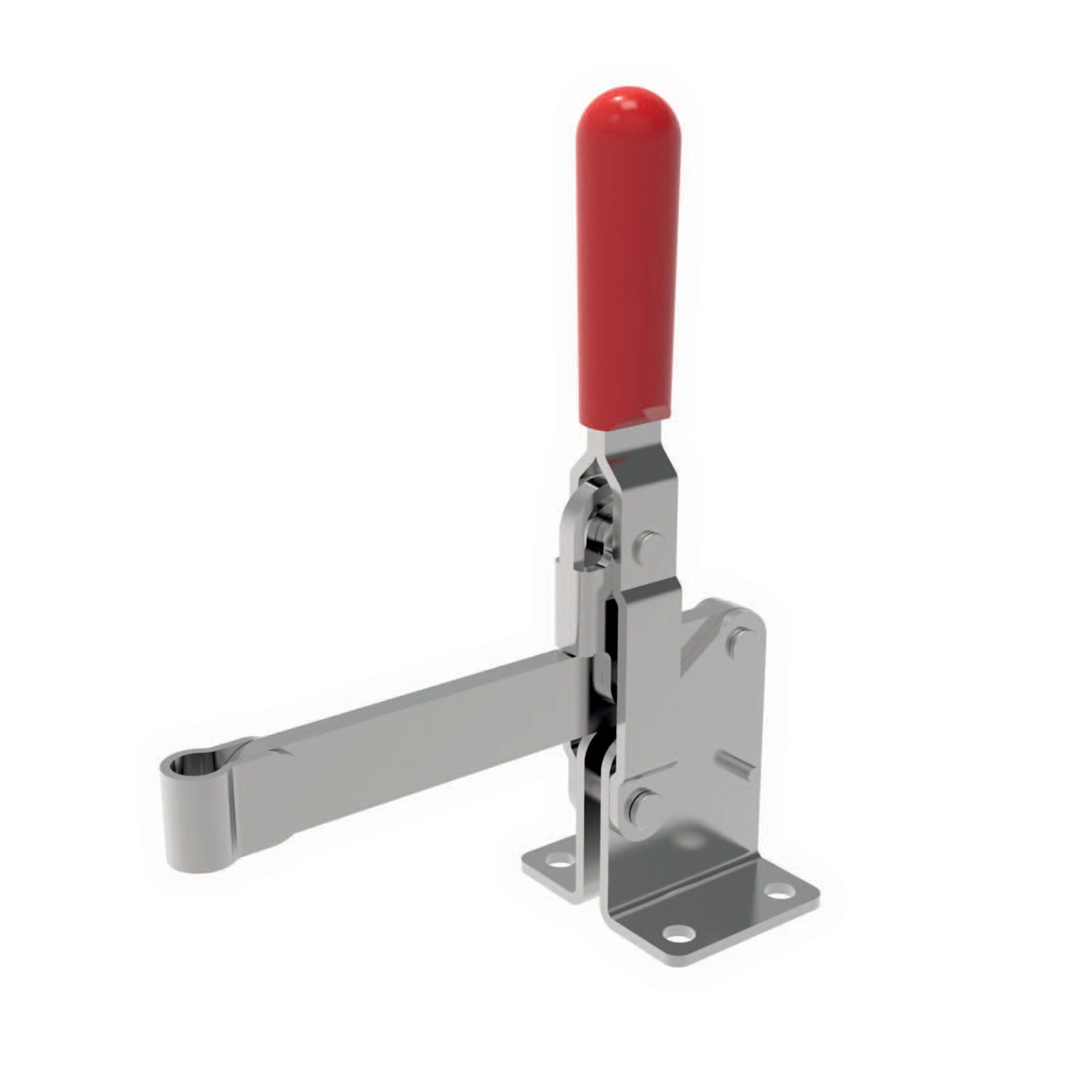 Toggle Clamps - Vertical Acting Economy vertical acting toggle clamps are available in various sizes and are supplied complete with clamping screw along with a rubber nose.