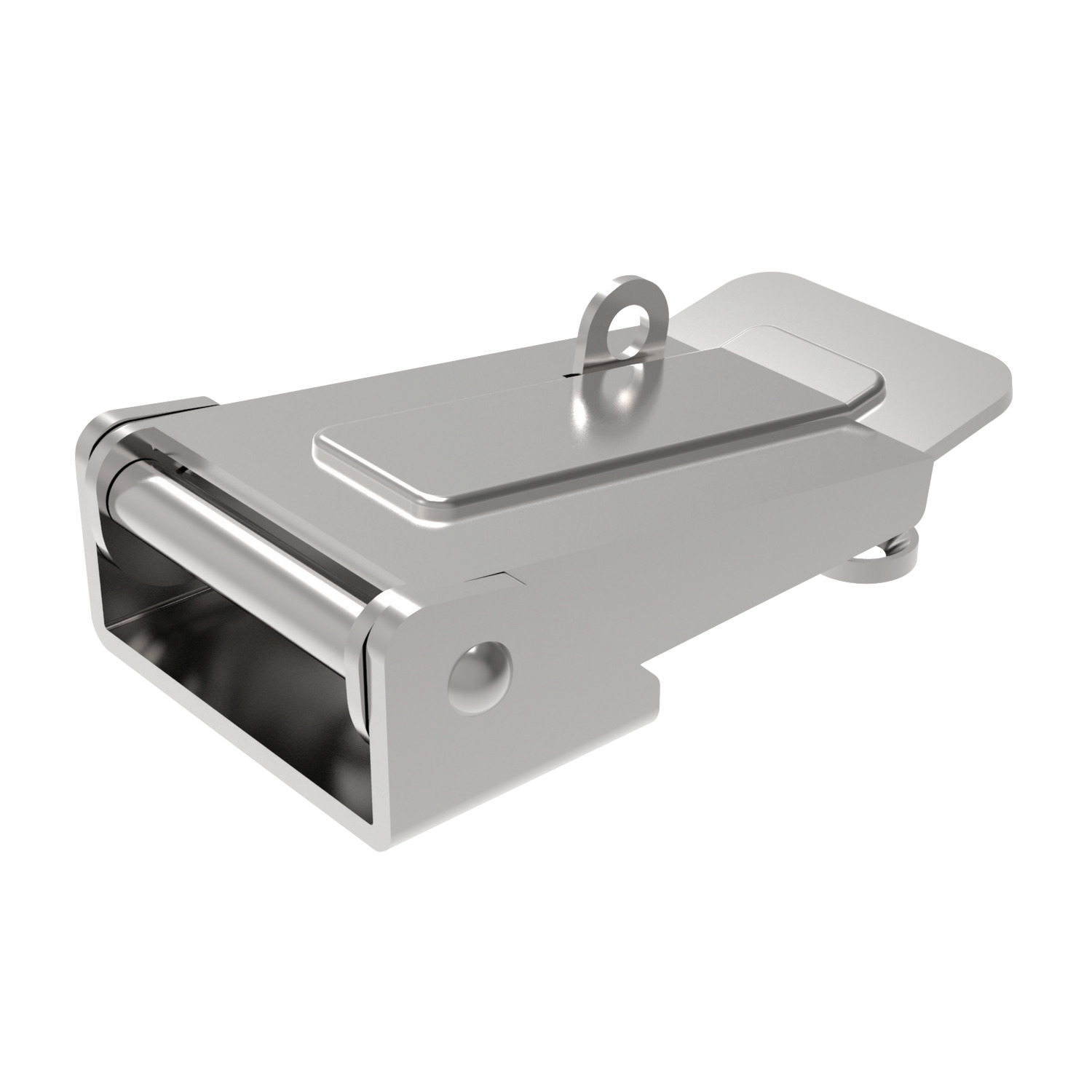 Toggle Latches Rear strike mounting draw latch, with upto 12 mm adjustment. Robust design. Padlock shackle to suit padlock of 5.5mm dia.