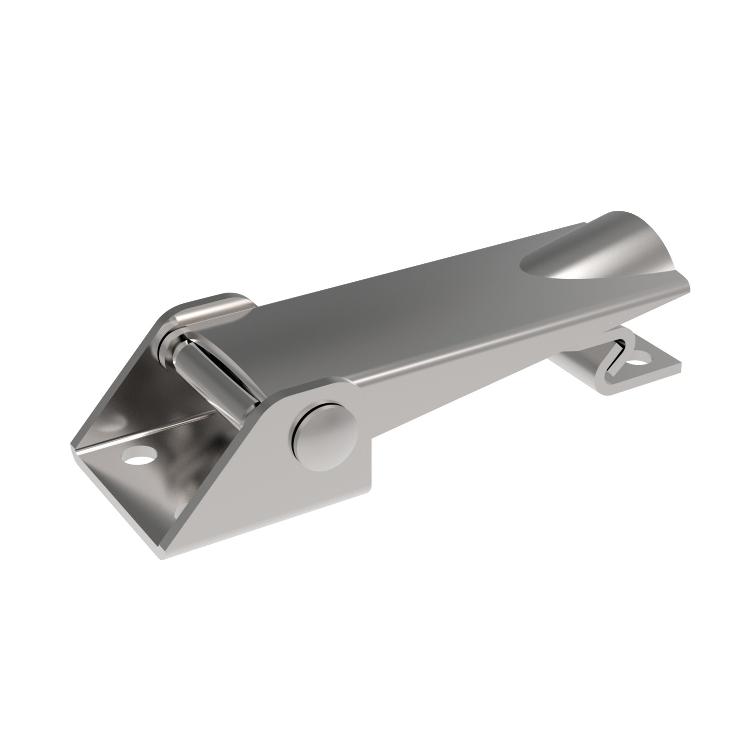 Toggle Latches Draw length adjustable through turns of threaded draw rod, giving 10mm length of adjustment. Available in steel or stainless steel.