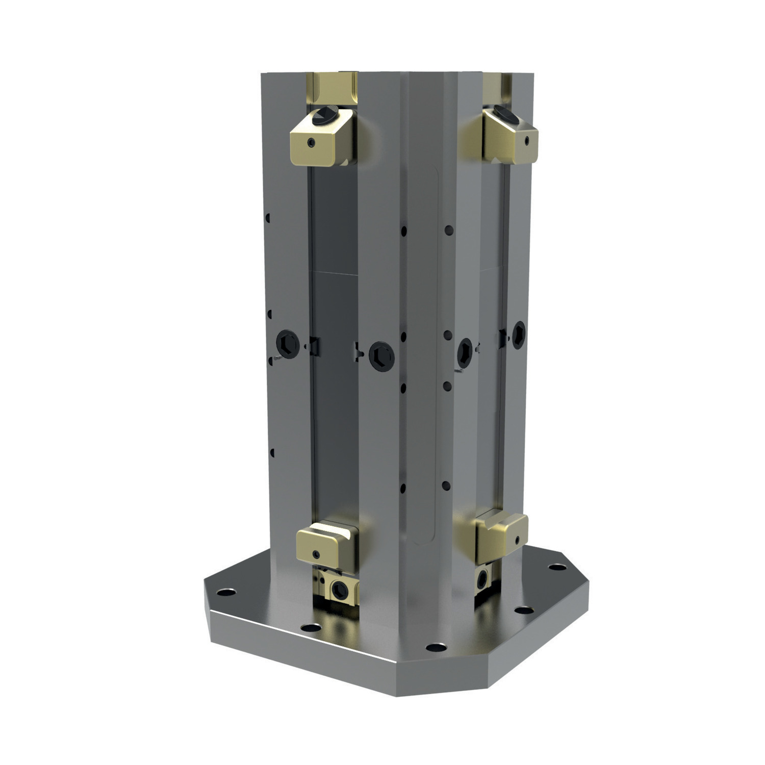 8 Station Vices Combine high manufacturing tolerances with great versatility in 8-station vices.