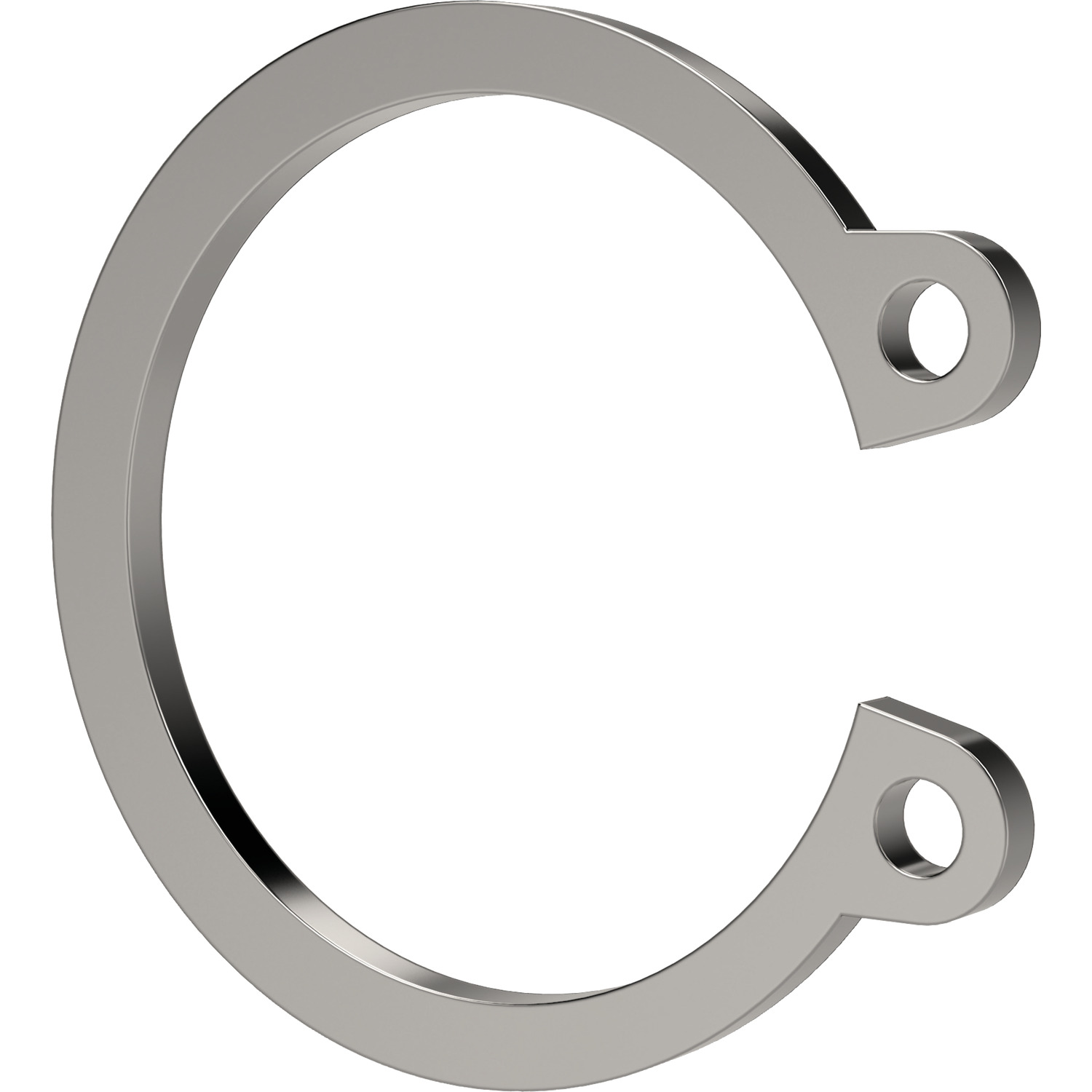 Clevis Circlips Clevis circlips are made from stainless steel (AISI 303). These circlips are machine to DIN 471. They are designed to be used alongside clevis pins and in a clevis joint.