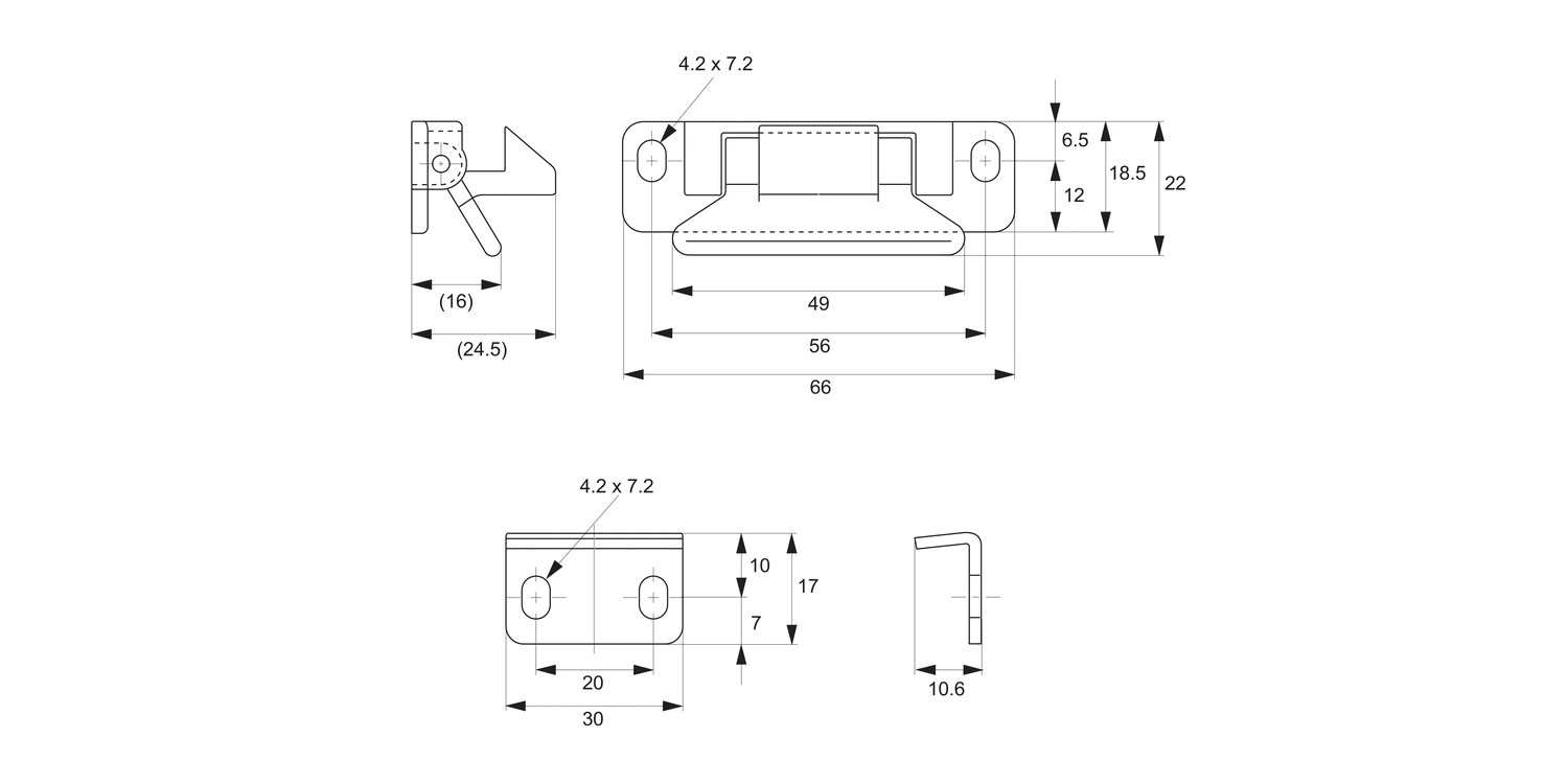 E2001 Lever Catches