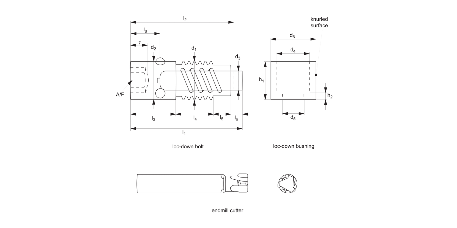 12098 Expanding Loc-Down Bolts