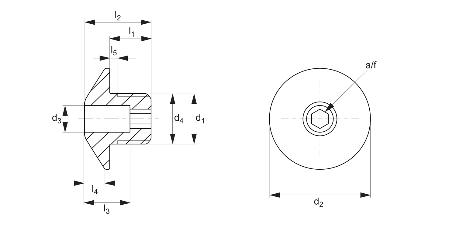 32753 Locating Bushes - Hardened