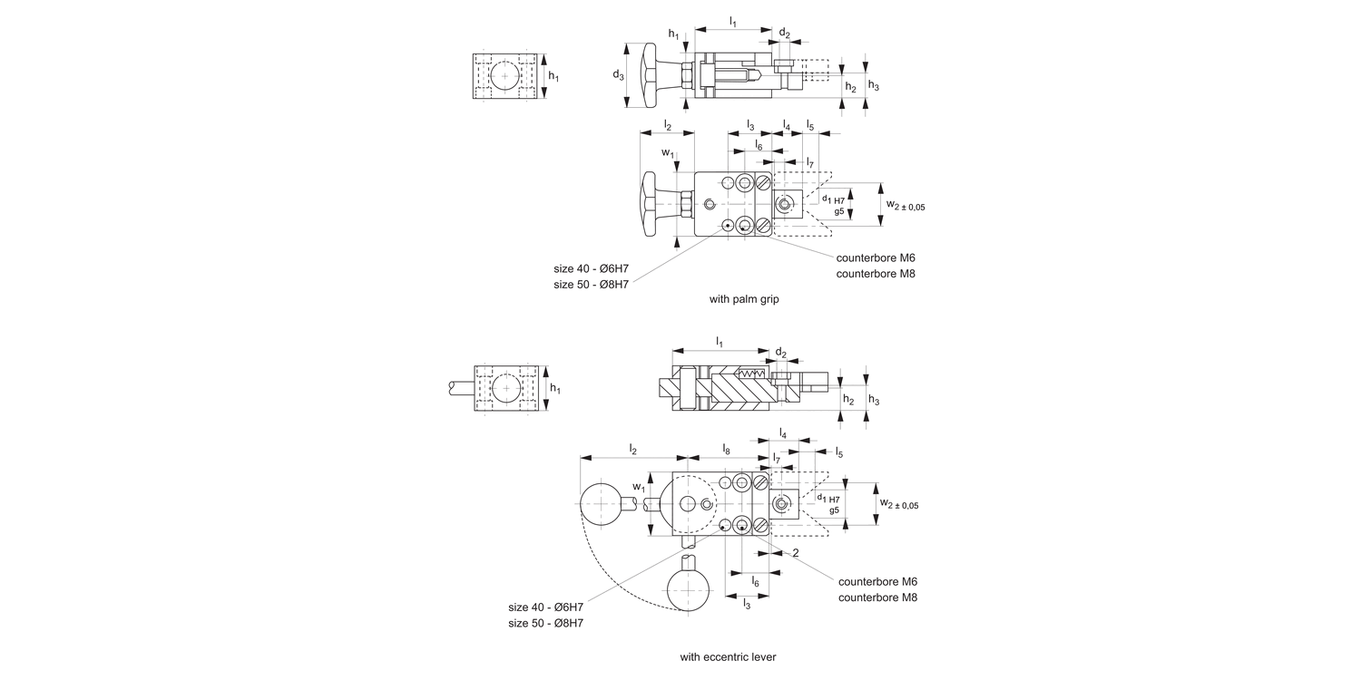 17440 Locating Clamps