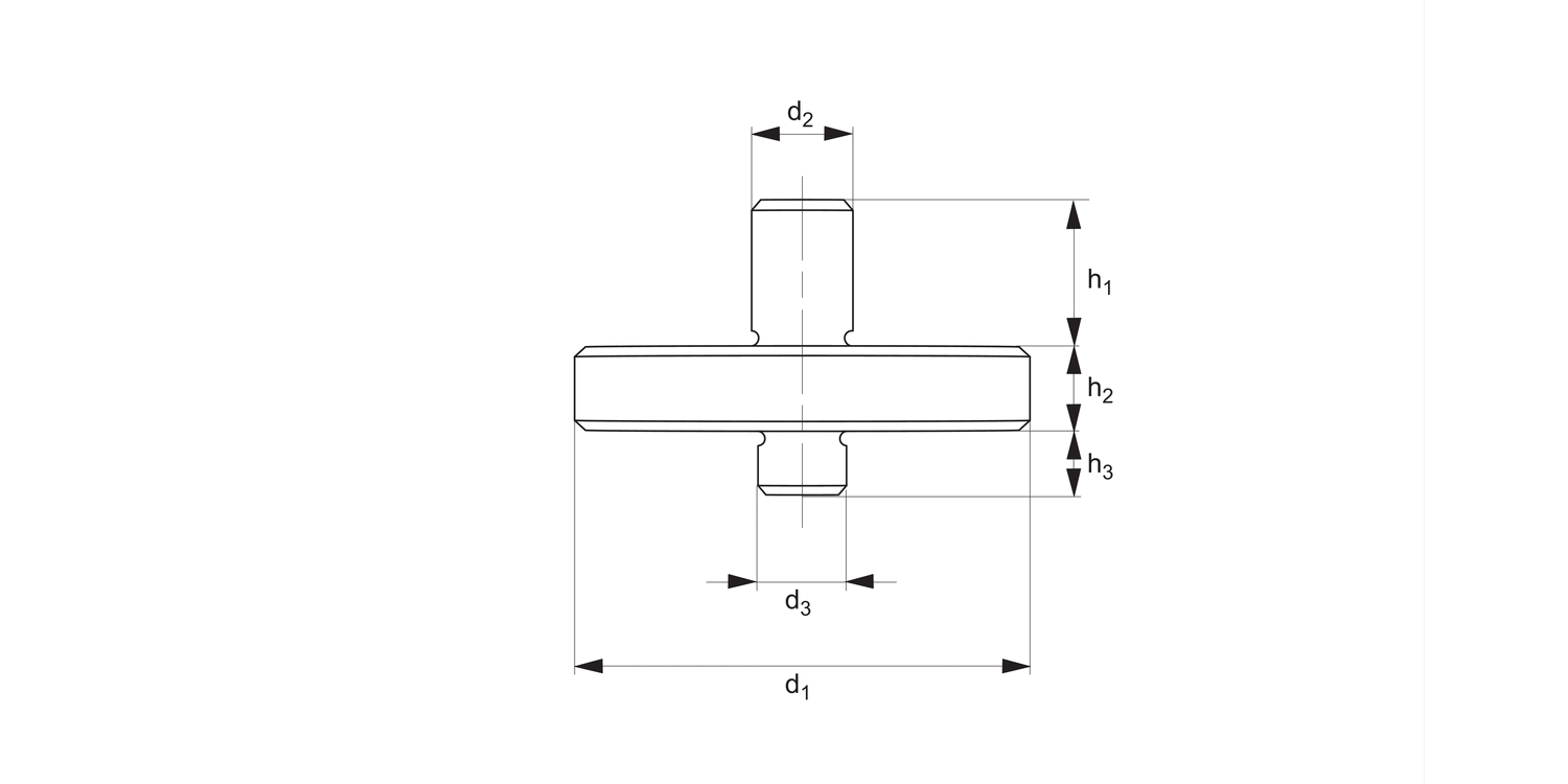 15040 Locating Pad - Pin Type