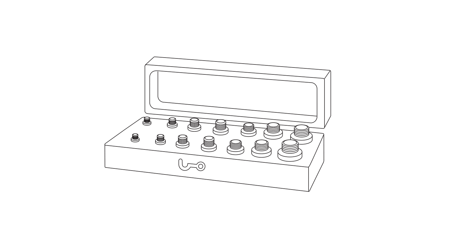 20532 Location Gauges - Tapped Hole - Set