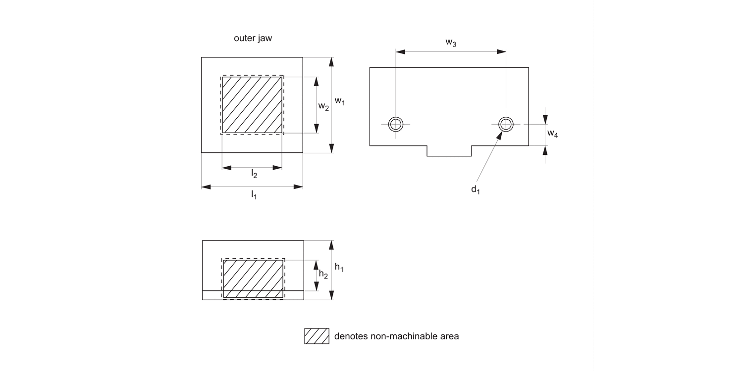 19792 Machinable Vice Jaws - SnapLock