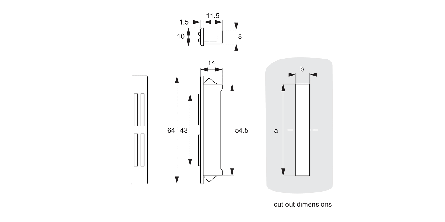 E5400 Magnetic Catches