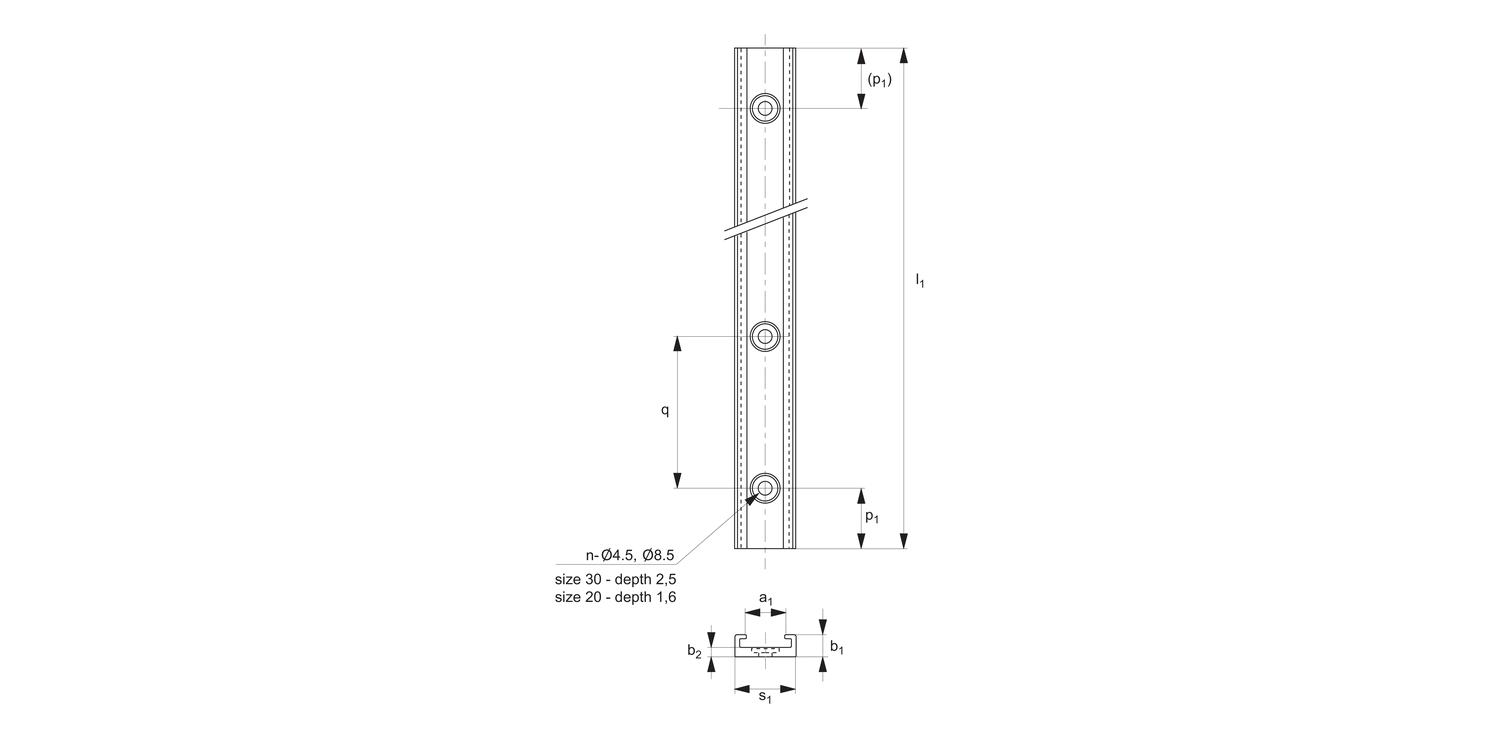P0350 Mini Slide Rail