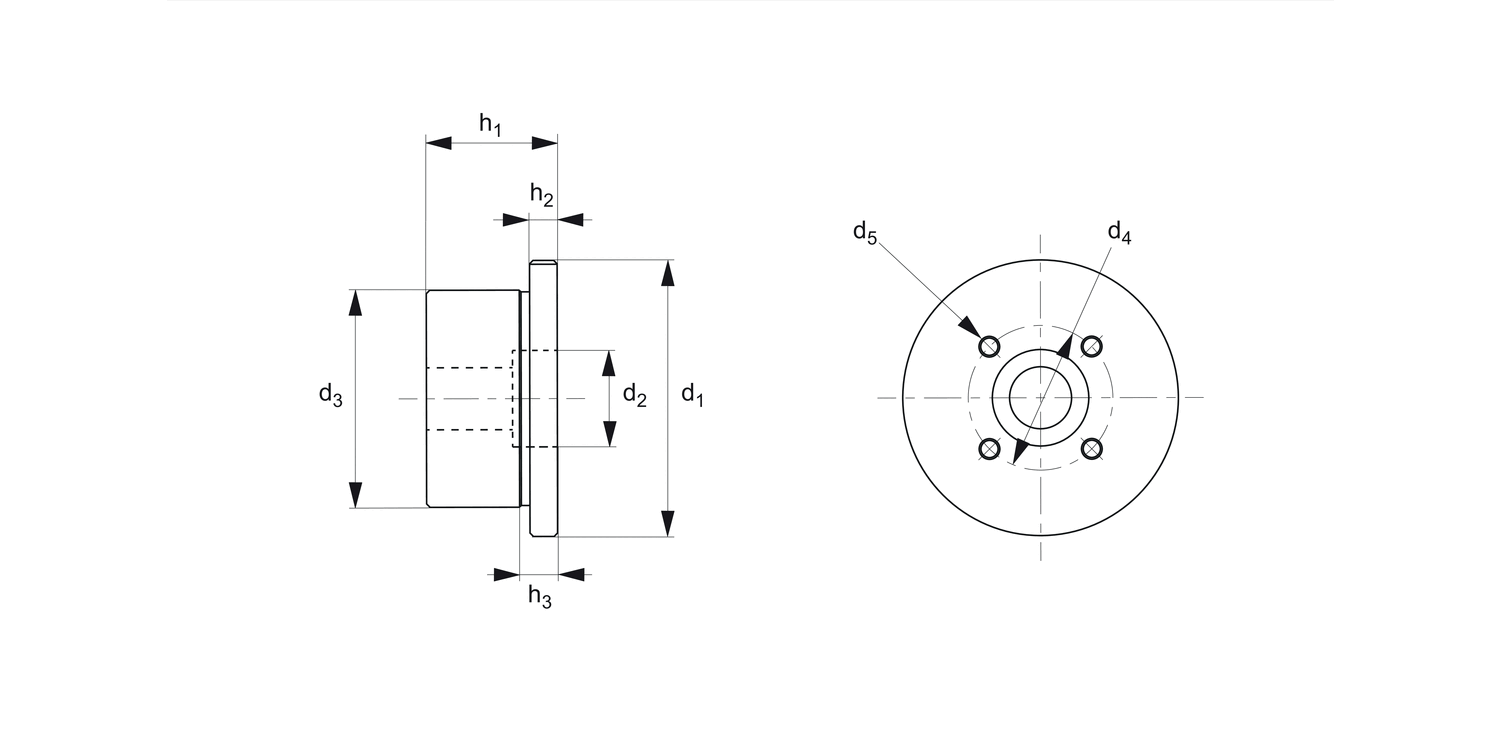 12055.2 Lathe Mounting Adaptor