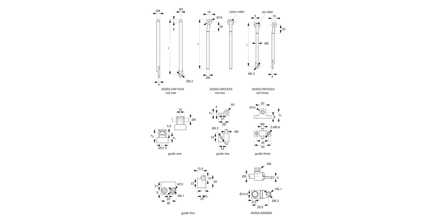 A0303 Multi-Point Latching Set