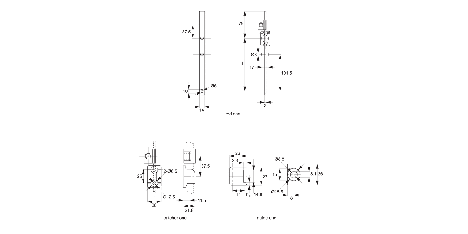A0325 Multi-Point Latching Set