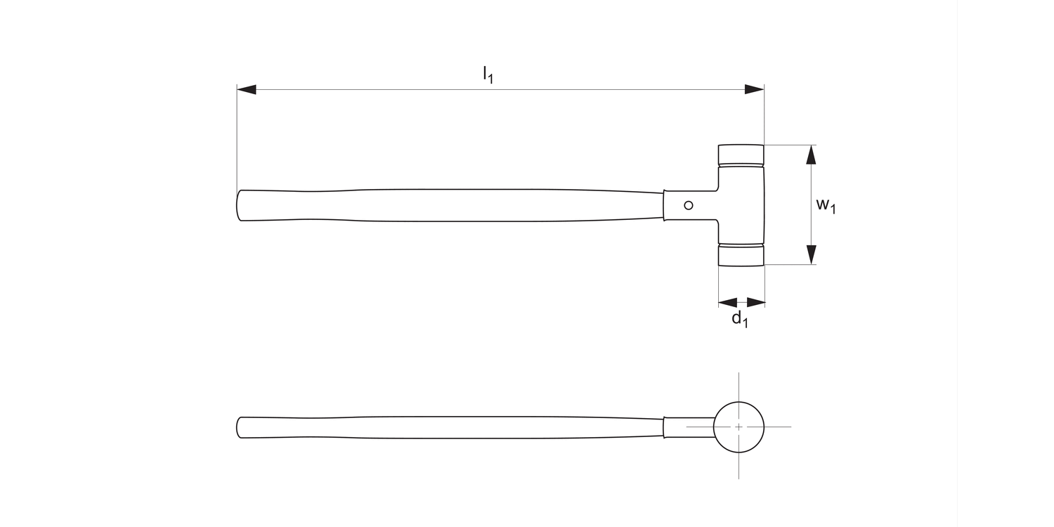 98361 Non-Rebound Sledge Hammer