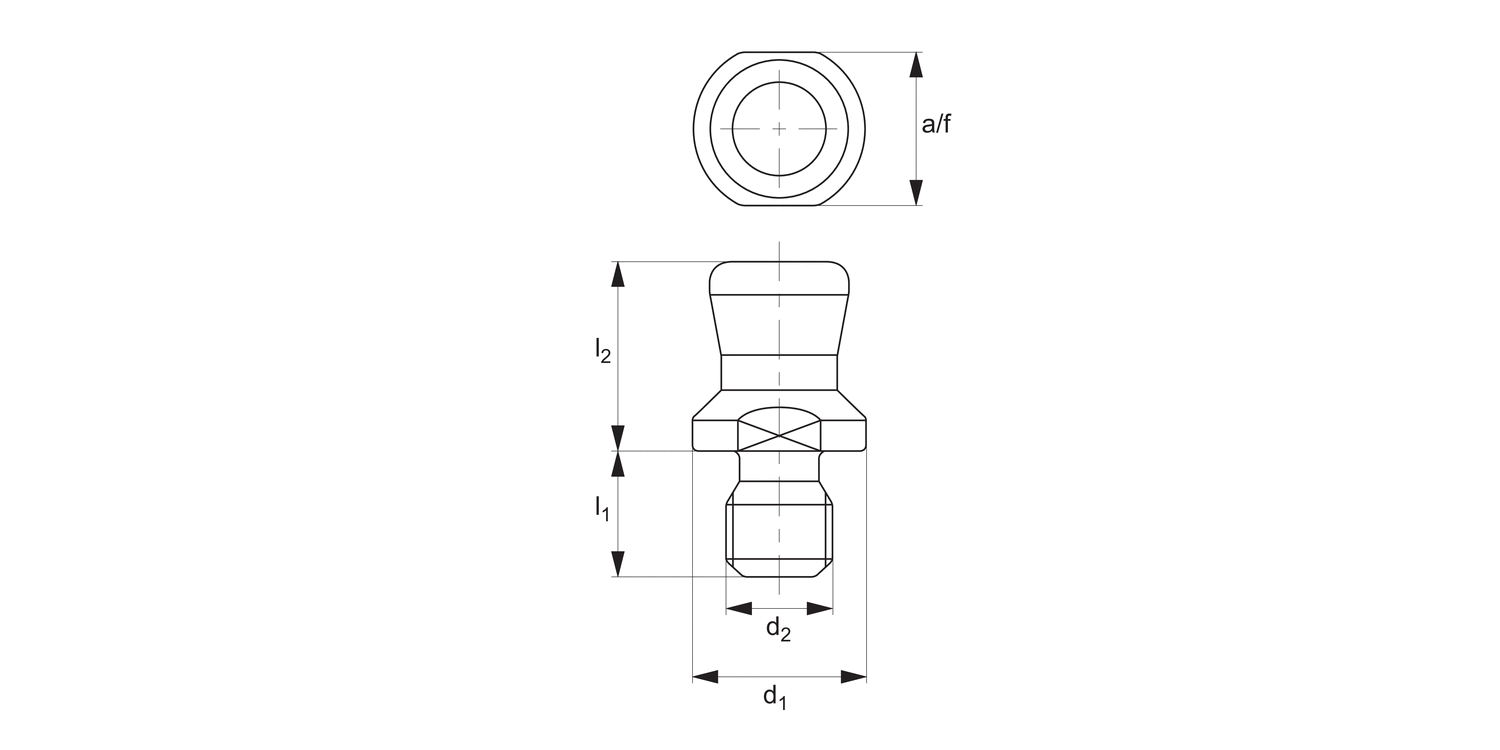 33923 One-Touch Fastener - Ball Clamping