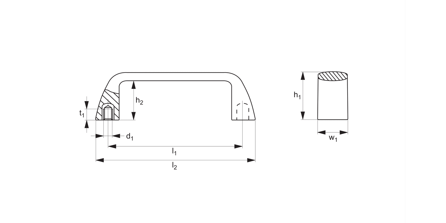 79180 Plastic Pull Handles