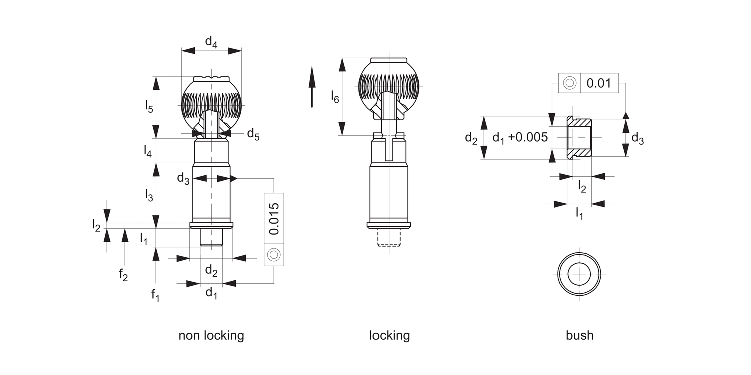32460 Index Plungers - Precision
