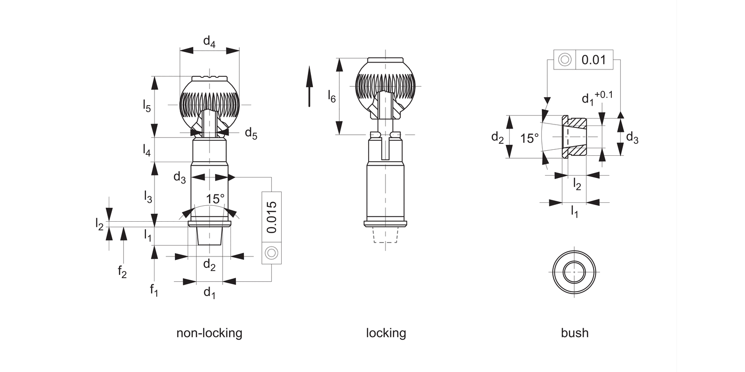 32480 Index Plungers - Precision