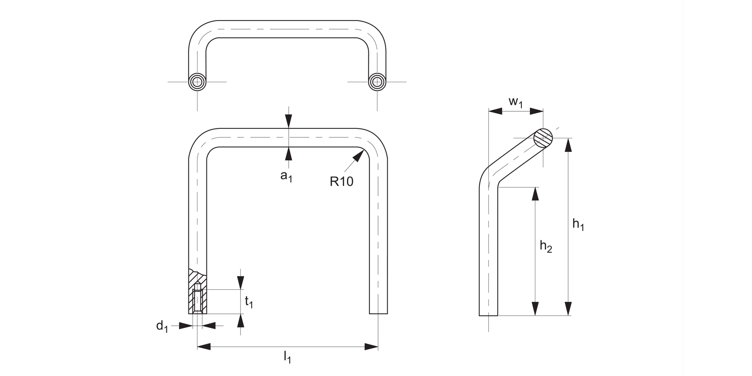 78780 Pull Handles - Offset