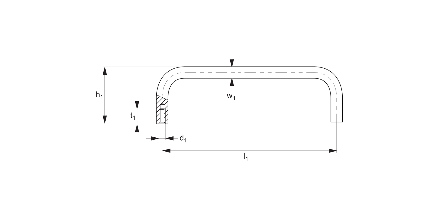 78050 Pull Handles - Tubular