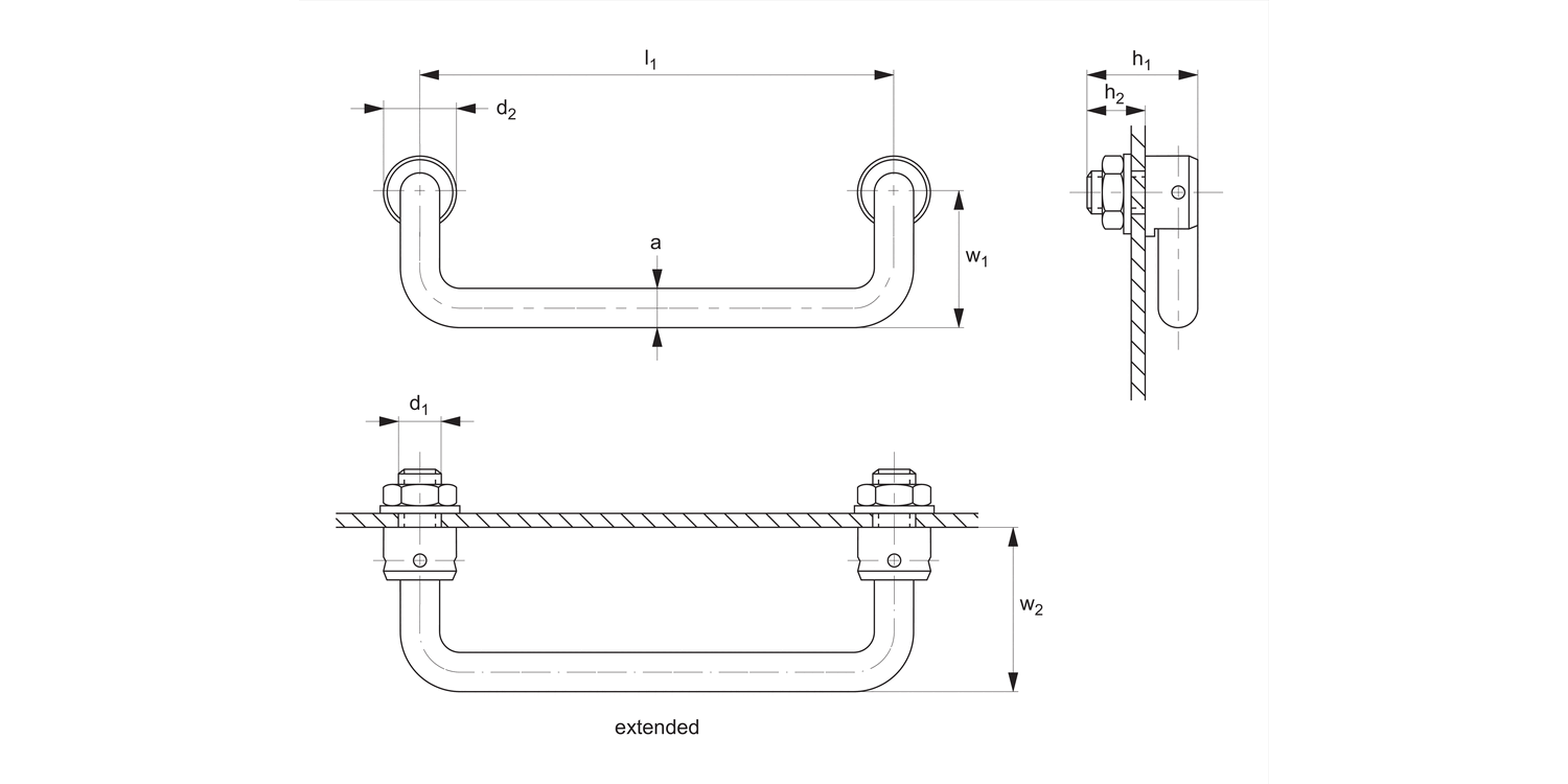 78970 Pull Handles - Collapsible