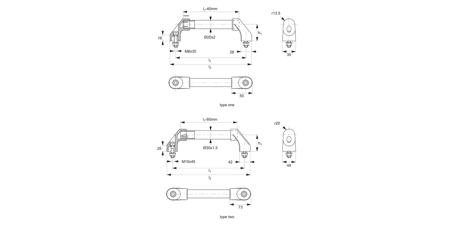79250 Pull Handles