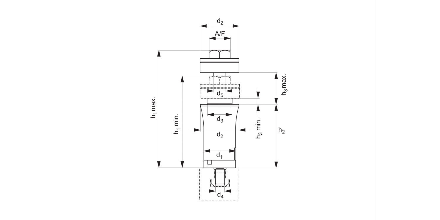 12490 Raised Pillar Clamp