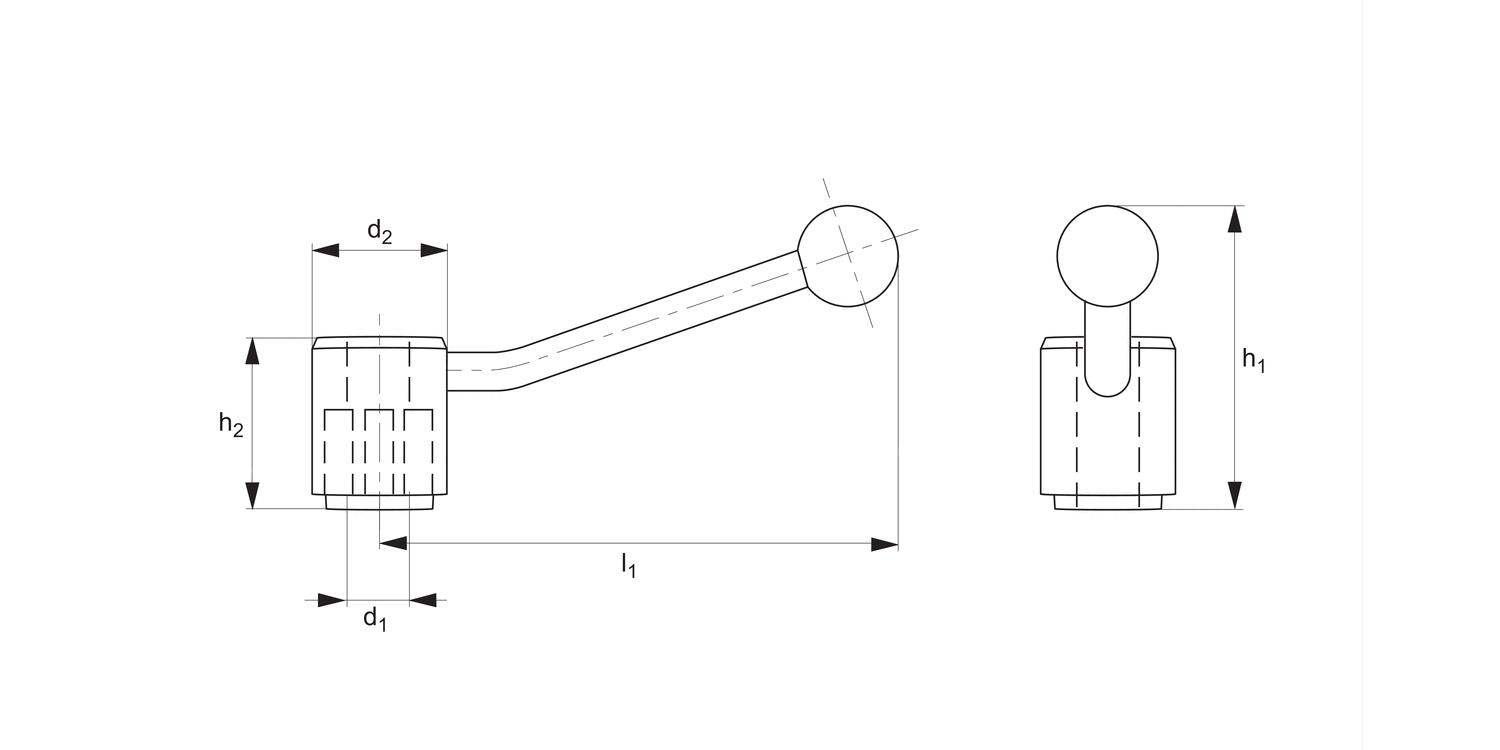 10680 Ratchet Clamping Lever