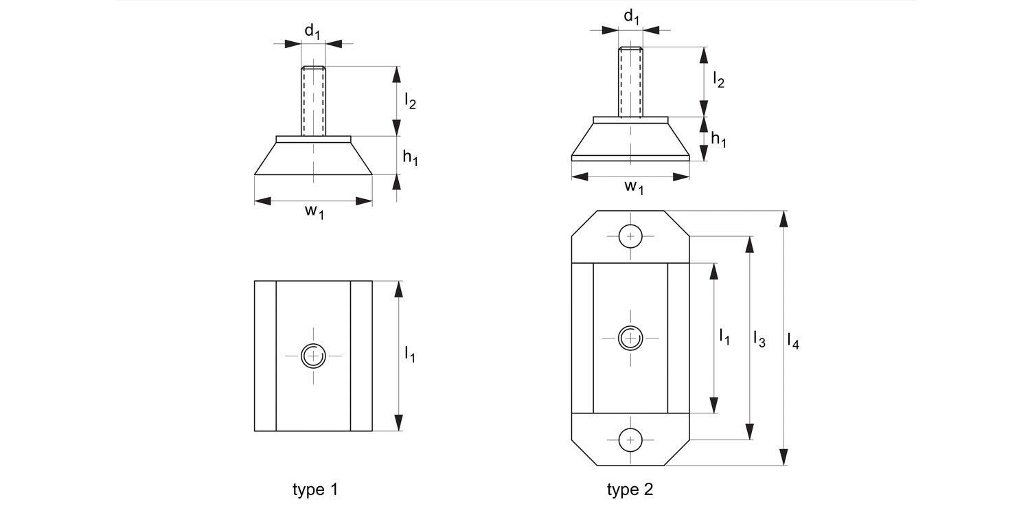61460 Anti-vibration Mounts