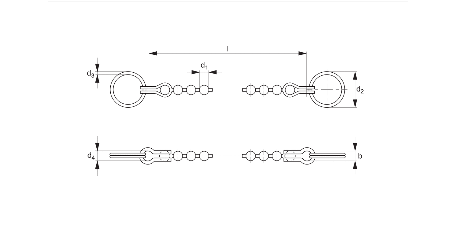 33270 Retaining Bead Chain