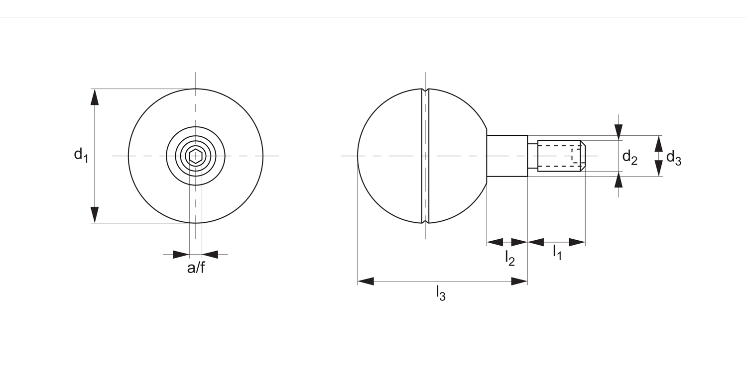 73020 Revolving Ball Knobs