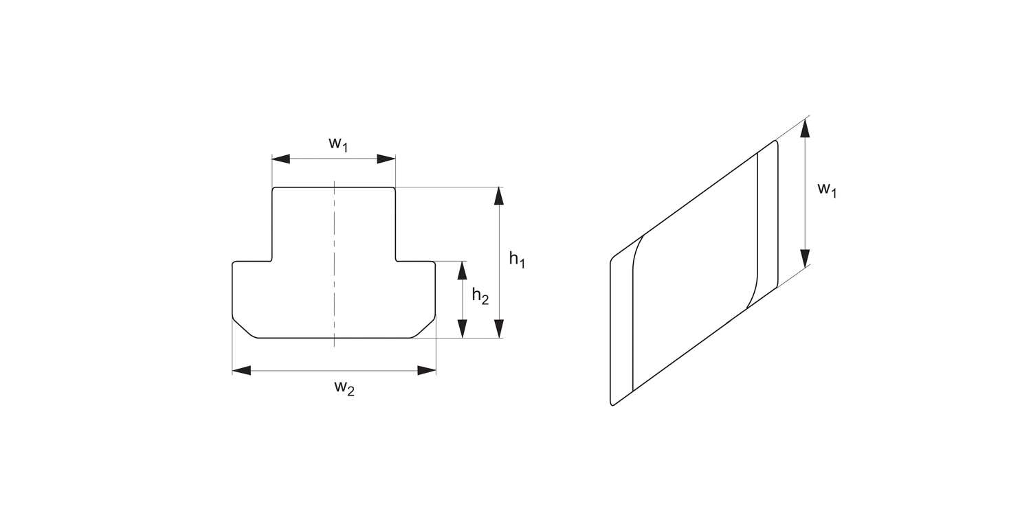 24190 Rhombus T-Nuts